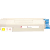 Картридж для OKI Yellow (43872321) BASF 43872305/43872321  Yellow BASF-KT-C5650Y