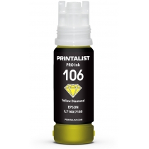 Чернила для Epson L7160 PRINTALIST 105  Yellow 70г PL106Y