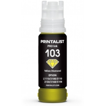 Чорнило для Epson L3160 PRINTALIST 103  Yellow 70г PL103Y