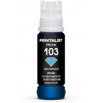Чернила для Epson EcoTank L3560 PRINTALIST 103  Cyan 70г PL103C