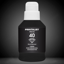 Чернила для Canon PIXMA G5040 PRINTALIST GI-40  Black 190г PL40BP