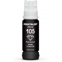 Чернила для Epson 105 Black C13T00Q140 PRINTALIST 105  70г PL105BP