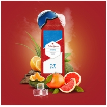 Гель для душу + шампунь Old Spice 2-в-1 Cooling 400 мл