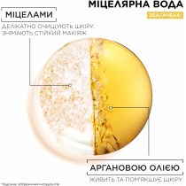 Міцелярна вода Garnier Skin Naturals з оліями 400 мл