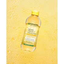 Міцелярна вода Garnier Skin Naturals з вітаміном С для тьмяної шкіри обличчя з ефектом сяяння 400 мл