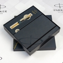 Набір Parker URBAN Muted Black GT BP (кулькова ручка + блокнот Parker)