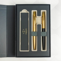 Набір Parker JOTTER XL Monochrome Gold GT BP Matt Black & Gold GT BP (2 кулькові ручки)