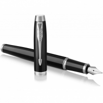 Набор ручек Parker IM Black CT FP+BP (первая + шариковая)
