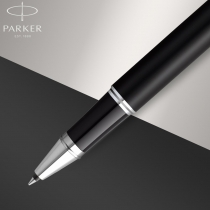 Ручка Паркер IM Matte Black хром рол.
