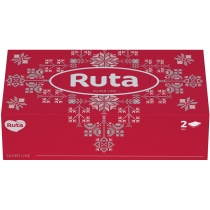 Серветки в коробці Ruta Women Brick двошарові білі 150шт