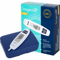 Глюкометр LONGEVITA Smart Сис-ма д/вимiр.глюк. + Тест.смуж.100шт(2*50шт)