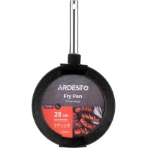 Сковорода Ardesto Gemini Gourmet Spoleto, 28см, алюміній, чорний
