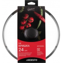 Крышка Ardesto Gemini Gourmet, 24см, стекло, нержавеющая сталь, бакелит