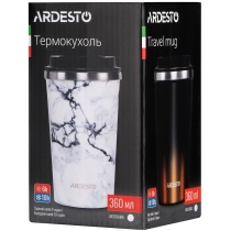 Термокухоль Ardesto Black&Copper, 360мл, нержавіюча сталь