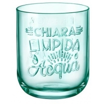 Склянка низька Bormioli Rocco Graphica, 395мл, скло, зелений