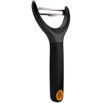 Овочечистка горизонтальна Fiskars Functional Form, з рухомим лезом, 23см, нержавіюча сталь, пластик,