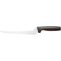 Кухонний ніж філейний Fiskars Functional Form, 21.6см, нержавіюча сталь, пластик, чорний