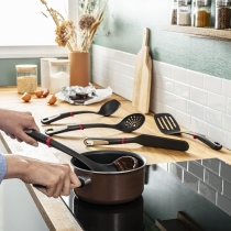 Лопатка для млинців Tefal Ingenio, нейлон, пластик, чорний