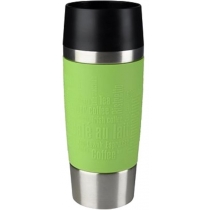 Термочашка Tefal Travel Mug, 360мл, нержавіюча сталь, пластик, жовтий