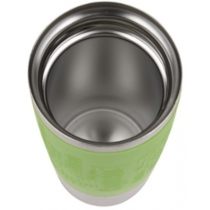 Термочашка Tefal Travel Mug, 360мл, нержавеющая сталь, пластик, желтый