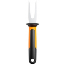 Вилка для рыбы Fiskars Functional Form, 19см, нержавеющая сталь, пластик, черный