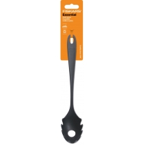 Ложка для спагеті Fiskars Essential, 28.5см, пластик, чорний