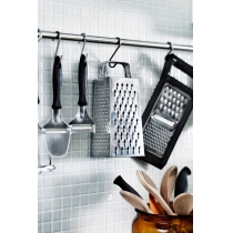 Терка 4-х сторонняя Fiskars Essential, 23см, нержавеющая сталь