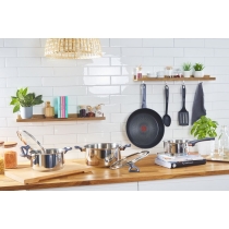 Набір посуду Tefal Daily Cook, 11предметів, нержавіюча сталь, бакеліт, скло