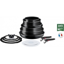 Набір посуду Tefal Ingenio Easy Cook & Clean, змінна ручка, 13предметів, алюміній, бакеліт, коричнев