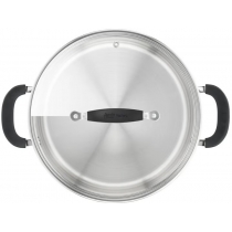 Каструля Tefal Jamie Oliver Home Cook, 8.4л, з кришкою, нержавіюча сталь, силікон