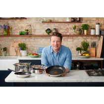 Каструля Tefal Jamie Oliver Home Cook, 8.4л, з кришкою, нержавіюча сталь, силікон