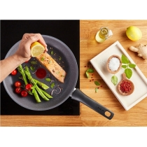 Сковорода Tefal Healthy Chef, 24см, алюміній, сірий