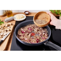 Сковорода Tefal Healthy Chef, 24см, алюміній, сірий