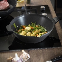 Сковорода ВОК Tefal Robusto,28см алюминий, бакелит, черный