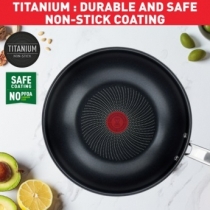 Сковорода ВОК Tefal Intuition, 28см, нержавеющая сталь.