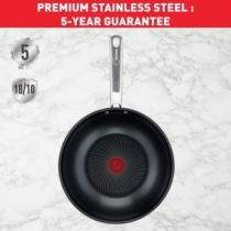 Сковорода ВОК Tefal Intuition, 28см, нержавеющая сталь.