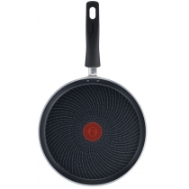 Сковорода для блинов Tefal Generous Cook, 25см, алюминий, бакелит, черный