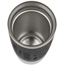Термочашка Tefal Travel Mug, 360мл, нержавіюча сталь, пластик, чорний