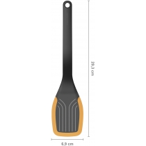 Лопатка кухонна Fiskars Functional Form, 37.3см, пластик, силікон, чорний