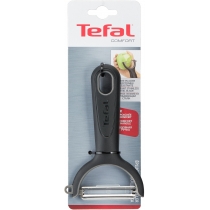 Овочечистка горизонтальна Tefal Comfort, 14см, нержавіюча сталь, пластик, чорний