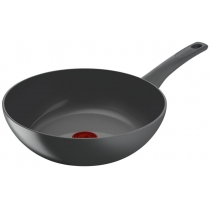 Сковорода ВОК Tefal Renewal, 28см, алюминий, бпкелит, серый