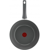 Сковорода ВОК Tefal Renewal, 28см, алюминий, бпкелит, серый