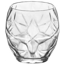 Набір склянок низьких Bormioli Rocco Oriente, 402мл, h91мм, 3шт, скло, прозорий