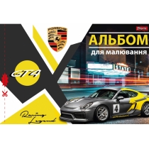 Альбом для рисования А4, 28 листов, скоба, с перфорацией