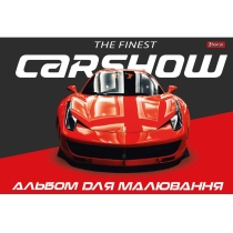 Альбом для рисования А4, 28 листов, скоба, с перфорацией