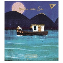 Тетрадь 48 листов, линия, "Wishes come true" мат. ВДЛ+УФ-выб.+микроэмбосинг