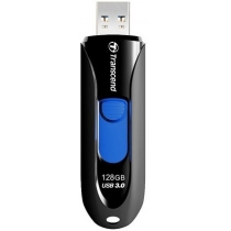 Флеш-пам'ять 128Gb Transcend USB 3.0, чорний