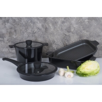 Каструля RINGEL Zitrone Black (4.2 л) 24 см