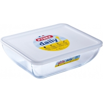 Форма з кришкою Pyrex Daily, 25х20 см