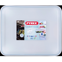 Форма з кришкою Pyrex Cook&Freez, 27х22х9 см